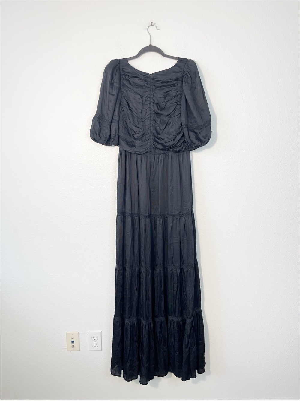 Tularosa Revolve Kalena Maxi Dress Black Night Bohemian Formal Dress XL - Picture 7 of 11